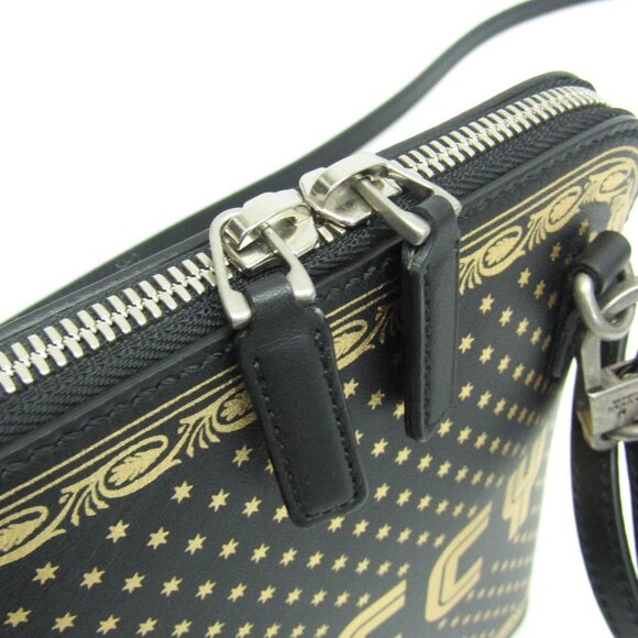 GUCCI Black Leather Shoulder Bag - Picture 8 of 12